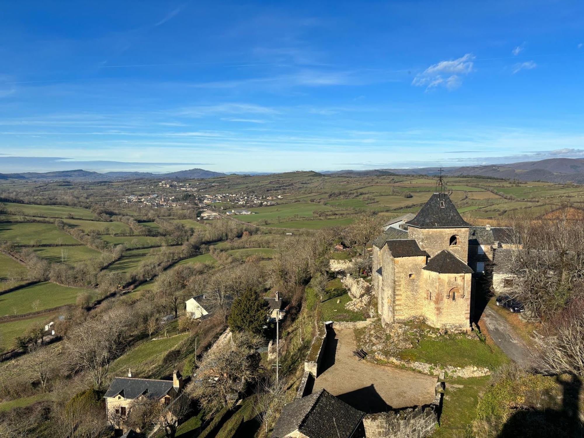 L'Echappee Belle, Vue Panoramique Sur La Campagne Vila Saint-Saturnin-de-Lenne Exterior foto